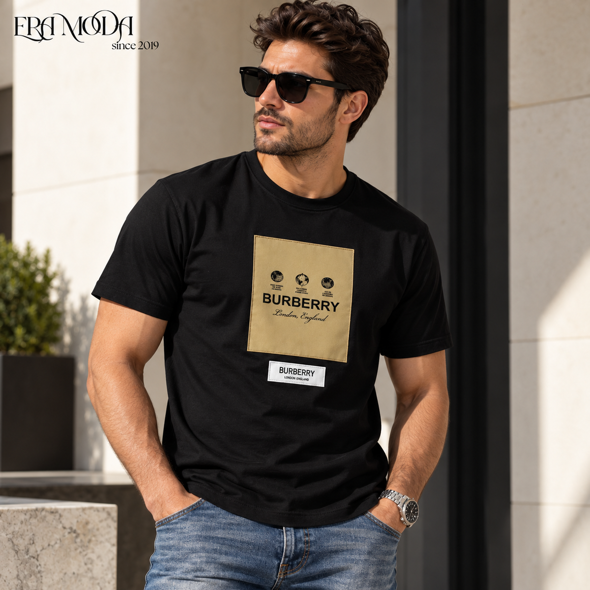 Burberry Men’s Premium Cotton T-Shirt – Regular Fit