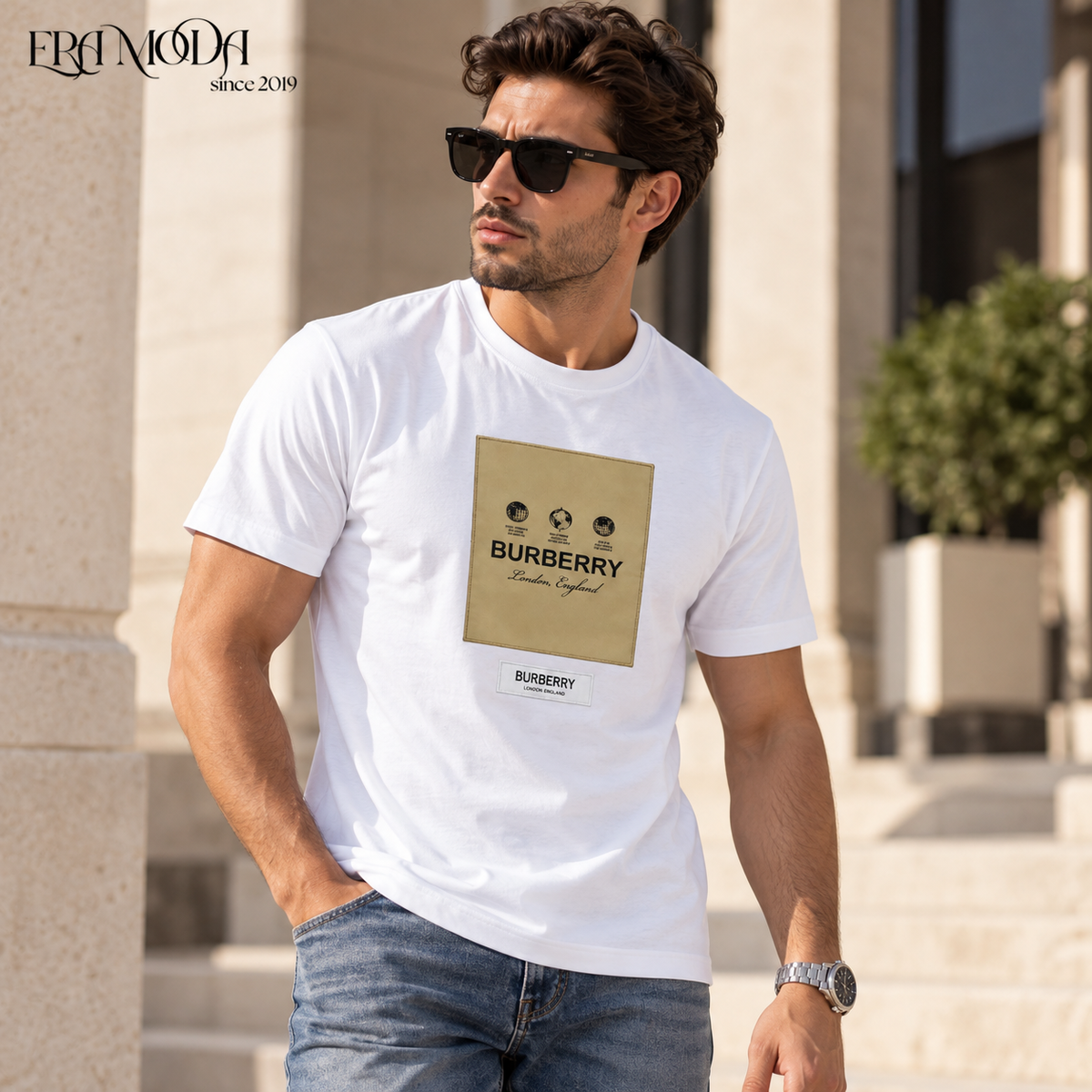 Burberry Men’s Premium Cotton T-Shirt – Regular Fit