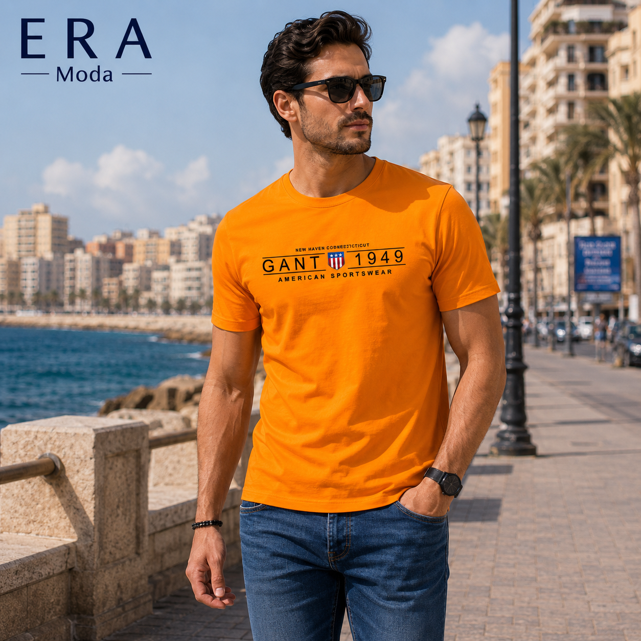 GANT Orange T-shirt