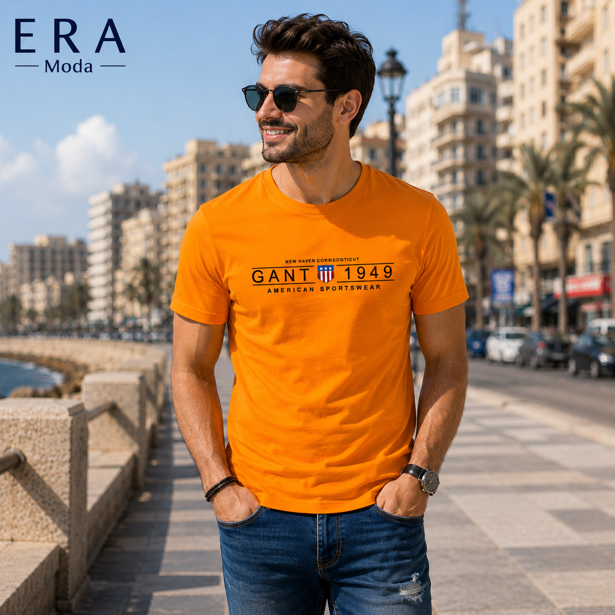 GANT Orange T-shirt