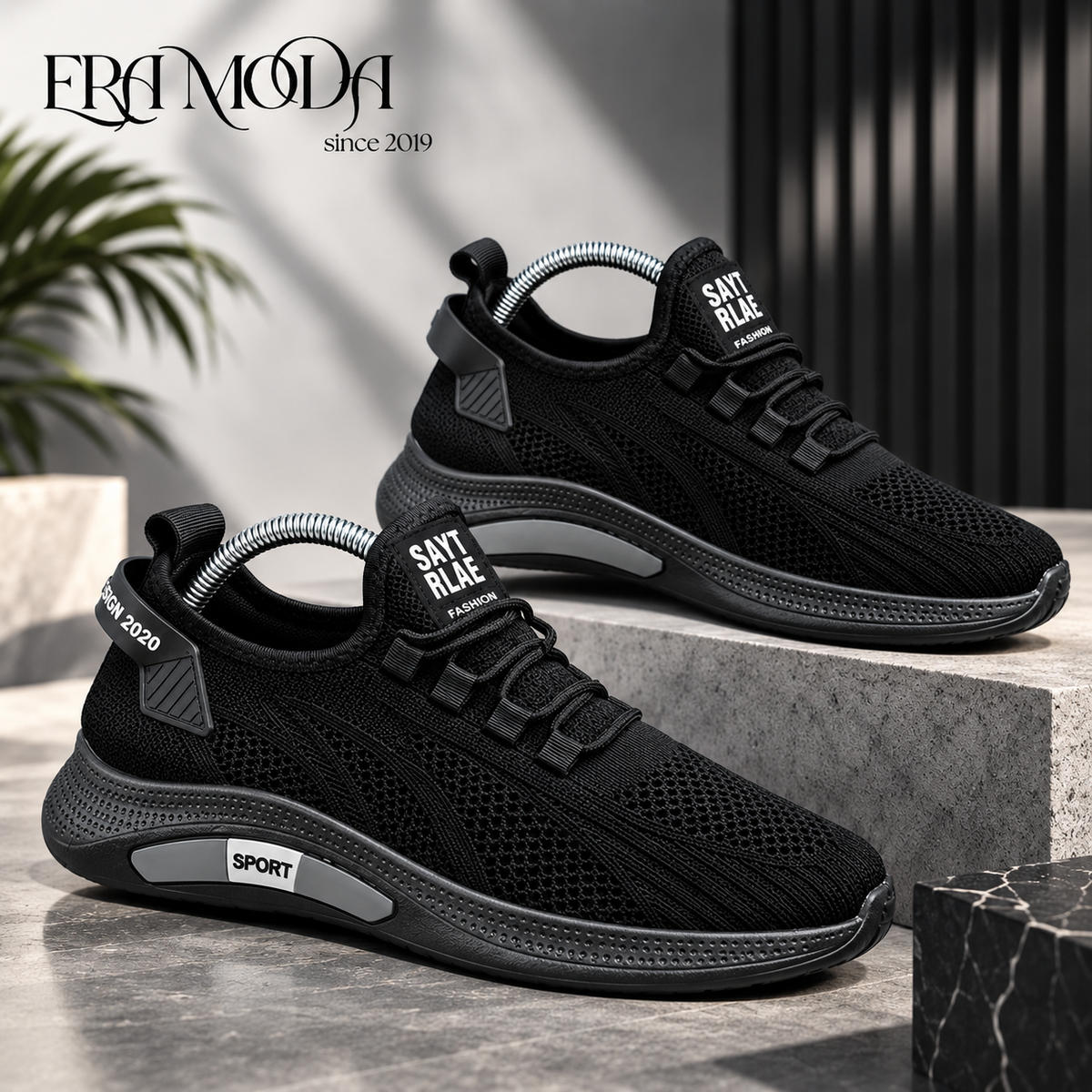 Men’s Sport Sneakers –  Lightweight & Rubber Sole