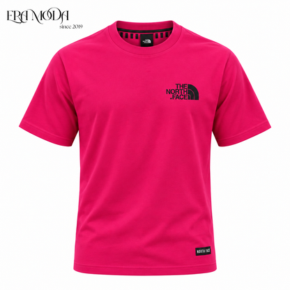 The North Face Pink Oversized Cotton T-Shirt