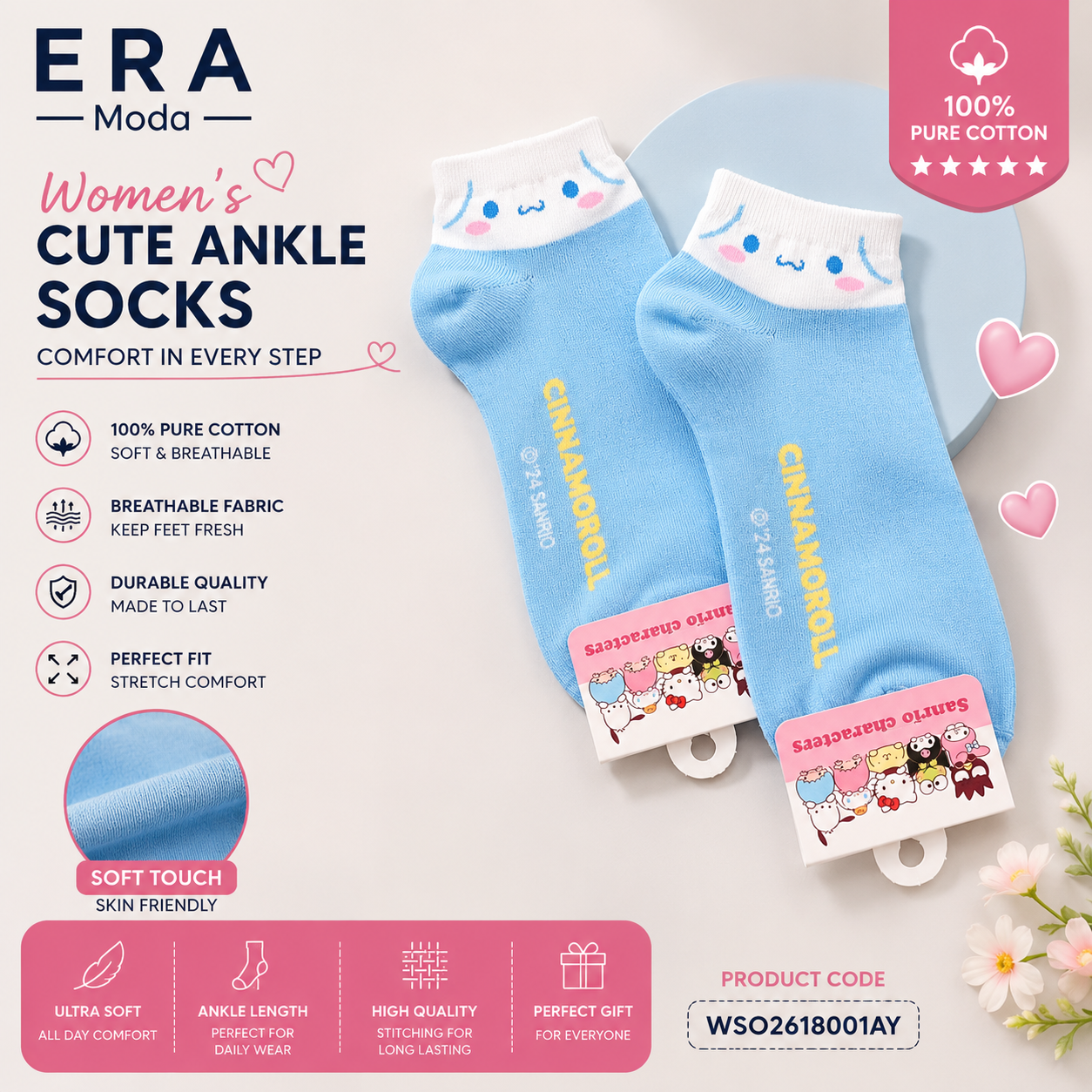 Women's Socks Code 2618000