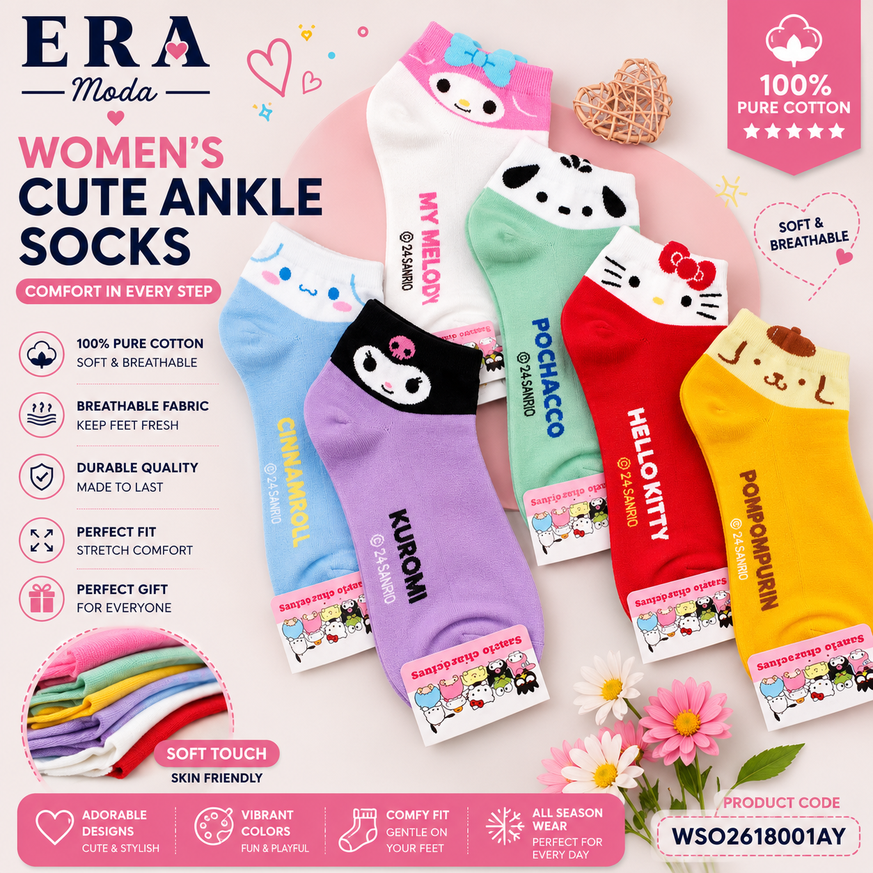 Women's Socks Code 2618000