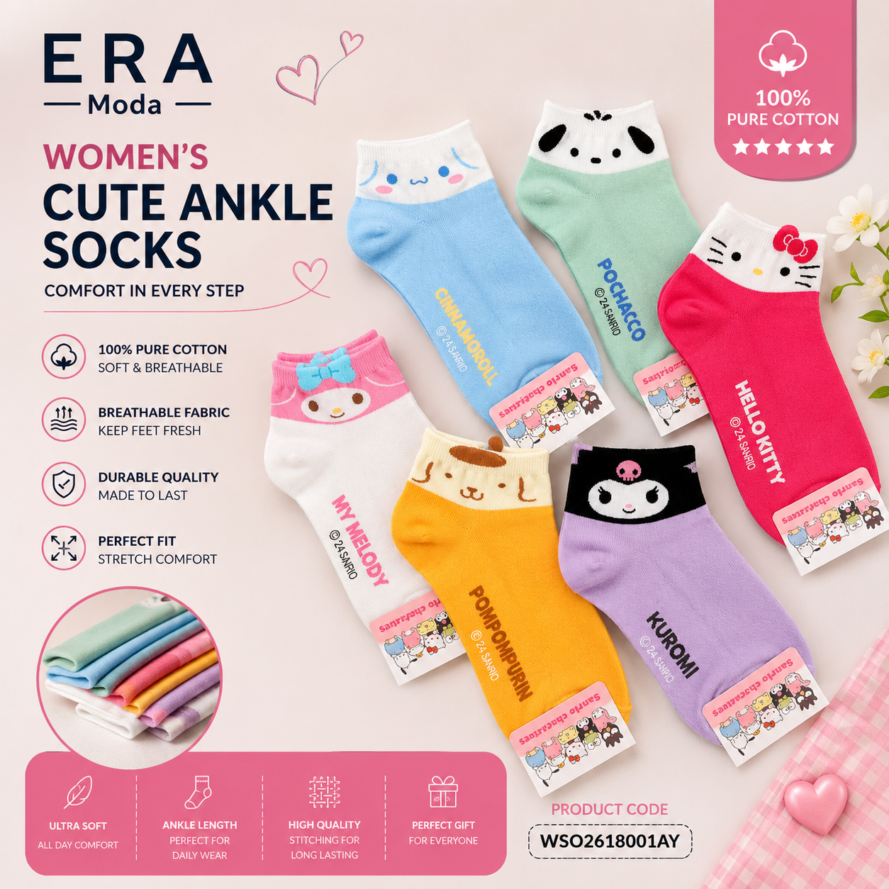 Women's Socks Code 2618000