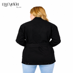 RIBBON JEANS JACKET