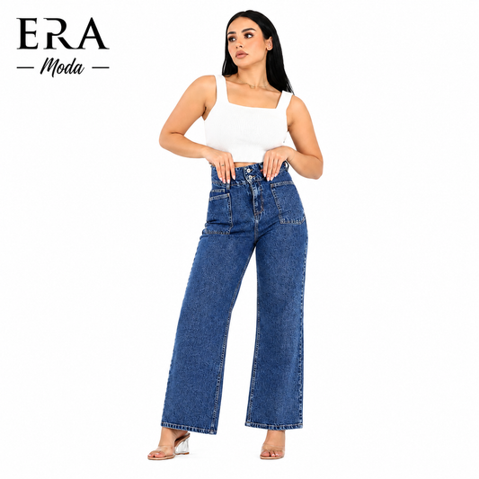 Wide-Leg Jeans