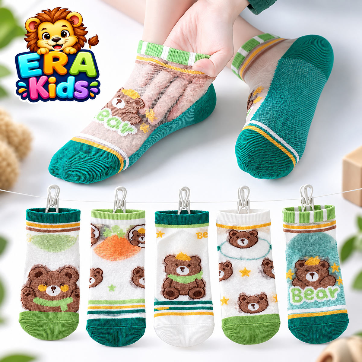 Kids Socks (4-8 Years) Model 10