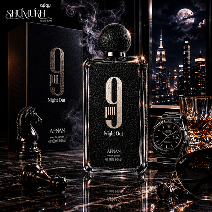 عطر 9 بي إم نايت عود من أفنان للرجال