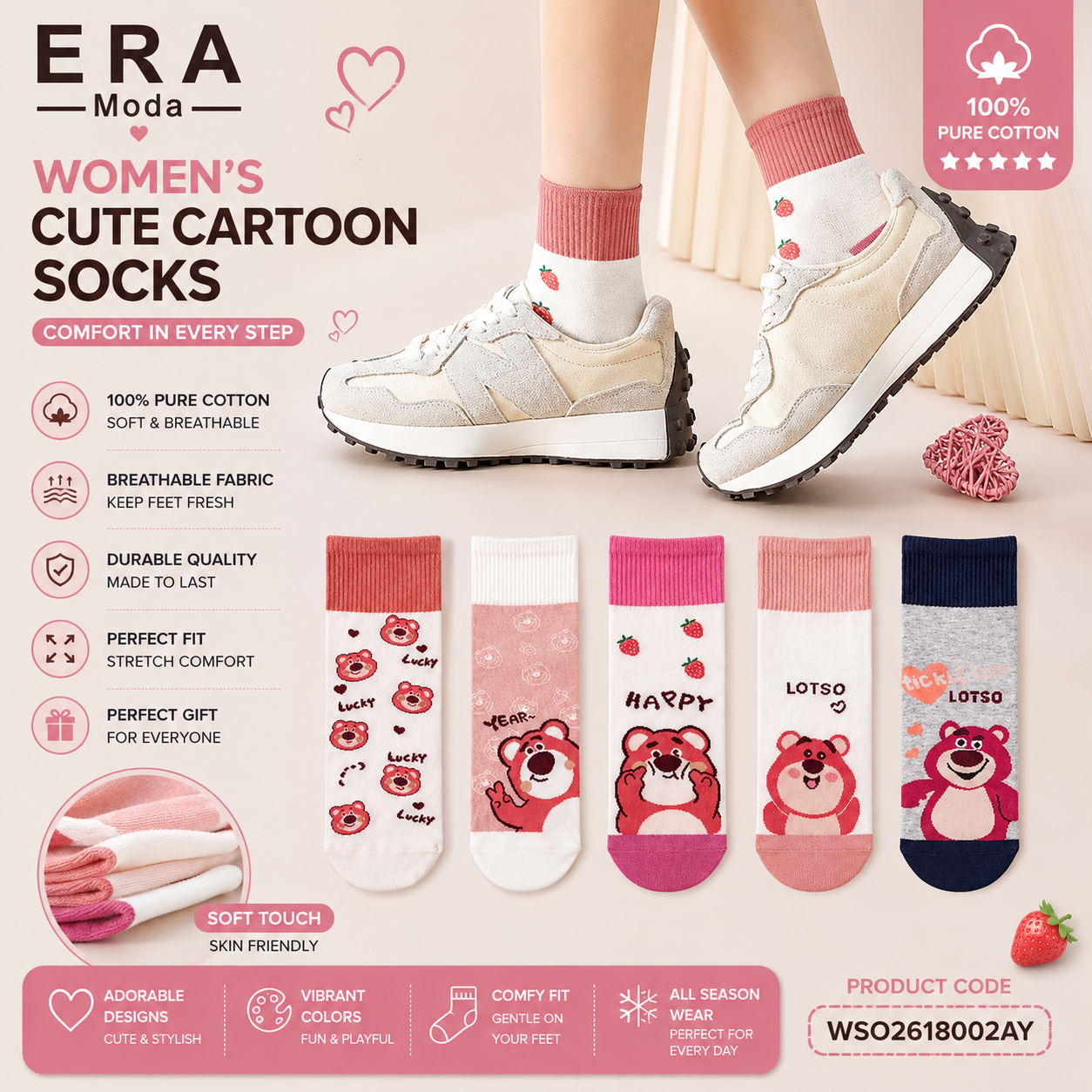 Women's Socks Code 2618001